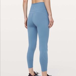 Lululemon in movement tight blue